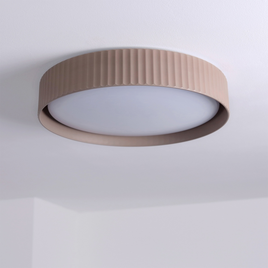 Brilagi - ściemnialny plafon LED LUCIA 48W/230V 3000-6500K śr. 41 cm taupe + pilot zdalnego sterowania