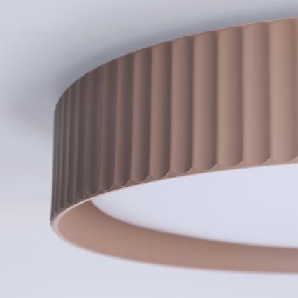 Brilagi - ściemnialny plafon LED LUCIA 48W/230V 3000-6500K śr. 41 cm taupe + pilot zdalnego sterowania