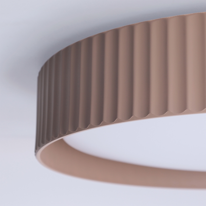 Brilagi - ściemnialny plafon LED LUCIA 48W/230V 3000-6500K śr. 41 cm taupe + pilot zdalnego sterowania