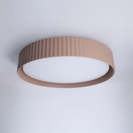 Brilagi - ściemnialny plafon LED LUCIA 48W/230V 3000-6500K śr. 41 cm taupe + pilot zdalnego sterowania