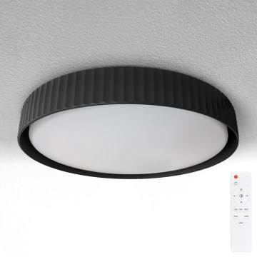 Brilagi - ściemnialna oprawa sufitowa LUCIA LED/60W/230V 3000-6500K śr. 59 cm czarna + pilot