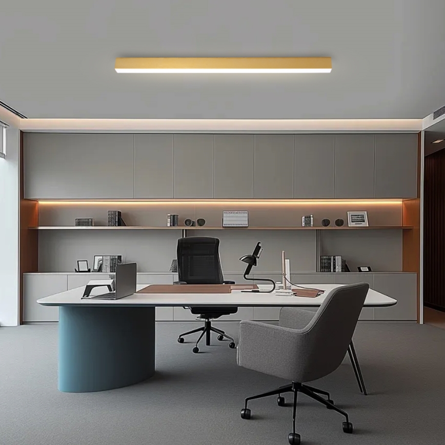 Brilagi - Ściemnialna oprawa sufitowa LED SLEEKLINE SMART LED/40W/230V 3000-6000K Wi-Fi Tuya złota + pilot zdalnego sterowania