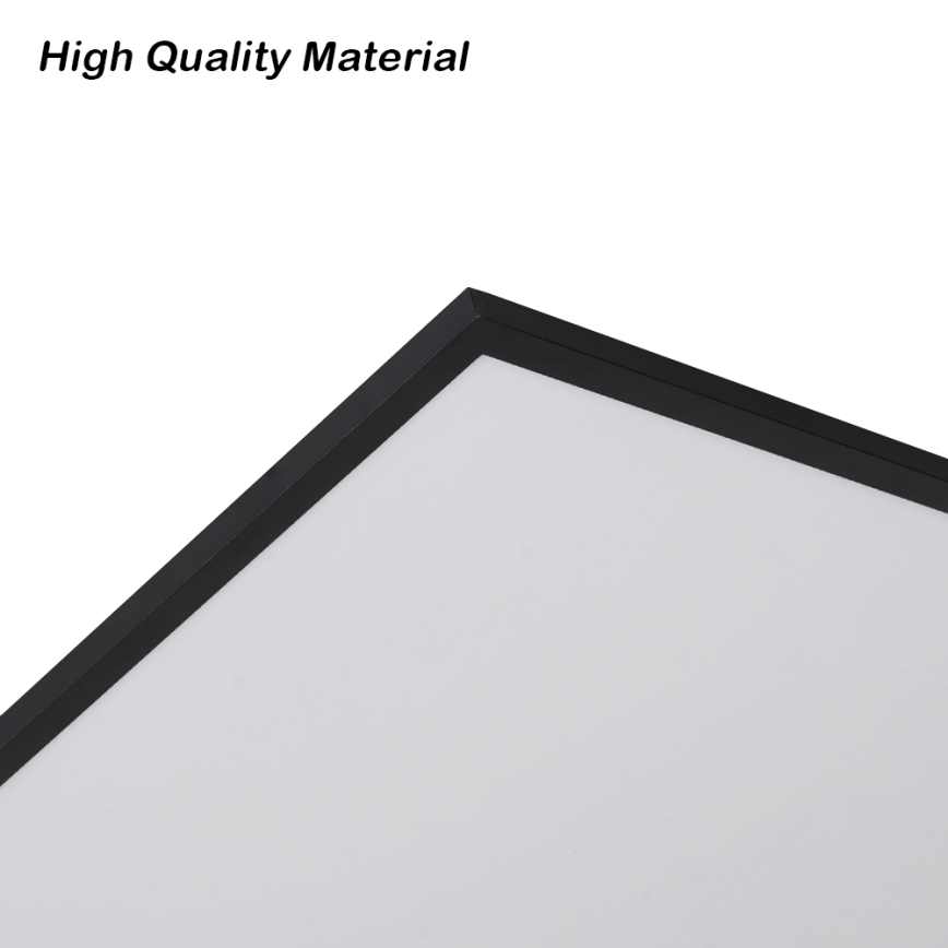Brilagi - LED ściemnialna oprawa sufitowa SLIMFRAME LED/80W/230V 120x60 cm 3000-6000K czarna + pilot zdalnego sterowania