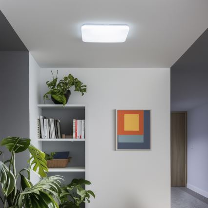 Brilagi - Ściemnialna oprawa sufitowa LED SMART LED/24W/230V 43x43 cm 3000-6000K Wi-Fi Tuya Beacon + zdalne sterowanie