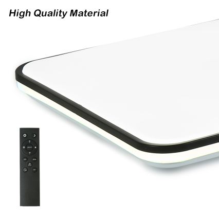 Brilagi - LED ściemnialna oprawa sufitowa SMART LED/24W/230V 43x43 cm 3000-6000K Wi-Fi Tuya Beacon + pilot zdalnego sterowania