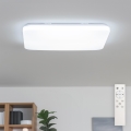 Brilagi - ściemnialna oprawa sufitowa SMART LED/36W/230V 53x53 cm 3000-6000K Wi-Fi Tuya Beacon + pilot zdalnego sterowania