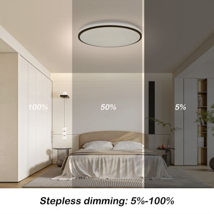 Brilagi - LED ściemniana oprawa sufitowa SMART LED/36W/230V śr. 48 cm 3000-6000K Wi-Fi Tuya Beacon + pilot zdalnego sterowania