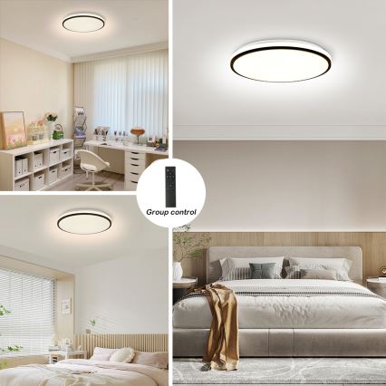Brilagi - LED ściemniana oprawa sufitowa SMART LED/36W/230V śr. 48 cm 3000-6000K Wi-Fi Tuya Beacon + pilot zdalnego sterowania