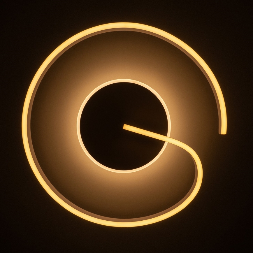 Brilagi - LED ściemnialna oprawa sufitowa SPIRAL LED/56W/230V śr. 50 cm 3000/4000/6000K + pilot zdalnego sterowania