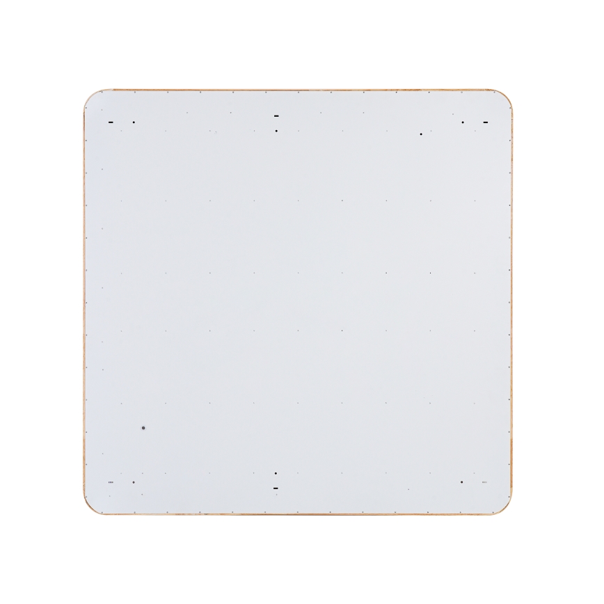 Brilagi - ściemnialna lampa sufitowa WOODLINE SQUARE LED/100W/230V 3000–6000K dąb 80x80 cm + pilot zdalnego sterowania