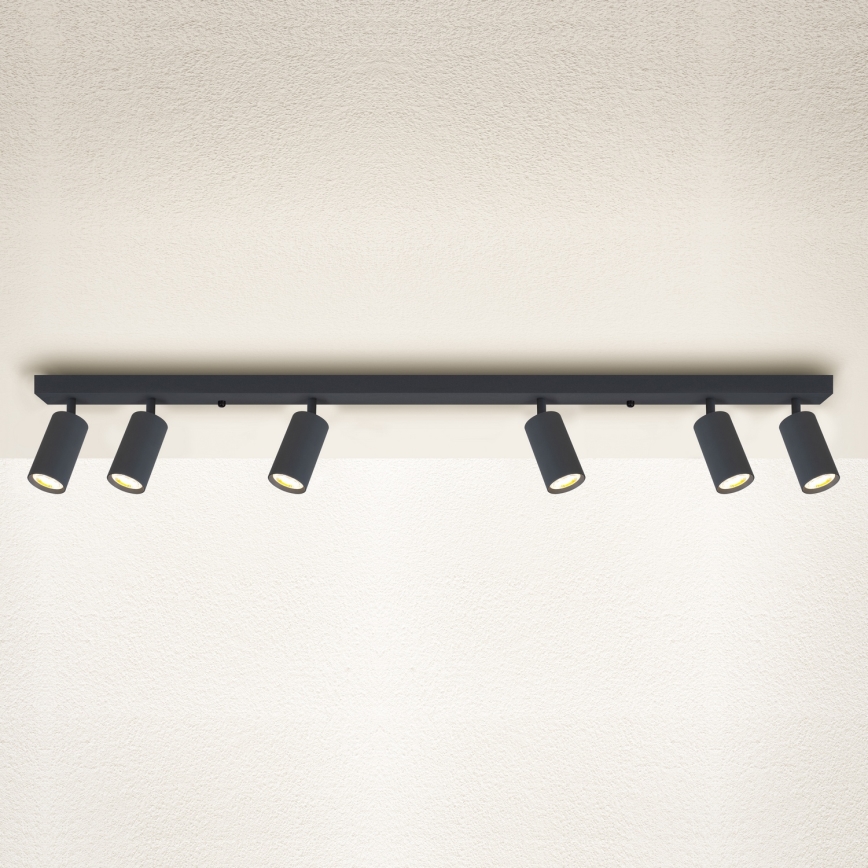 Brilagi - Ściemnialna punktowa oprawa LED SELE 6xGU10/6,5W/230V 2700-6500K antracyt