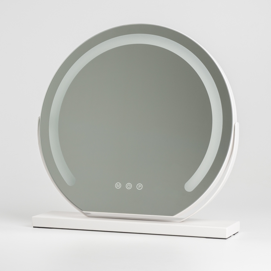 BRILAGI - LED Lustro do makijażu CALIFORNIA z regulacją jasności LED/14W/230V 3000/4000/6500K 41x40 cm białe