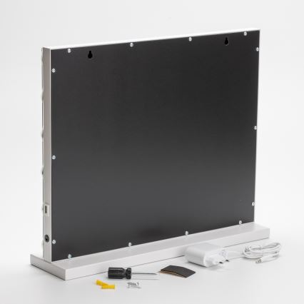 BRILAGI - ściemnialne LED lustro do makijażu HOLLYWOOD LED/15W/230V CCT + USB białe