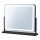 Brilagi - Ściemnialne lustro do makijażu LED CALIFORNIA LED/25W/230V 3000/4000/6500K 55x44 cm czarne