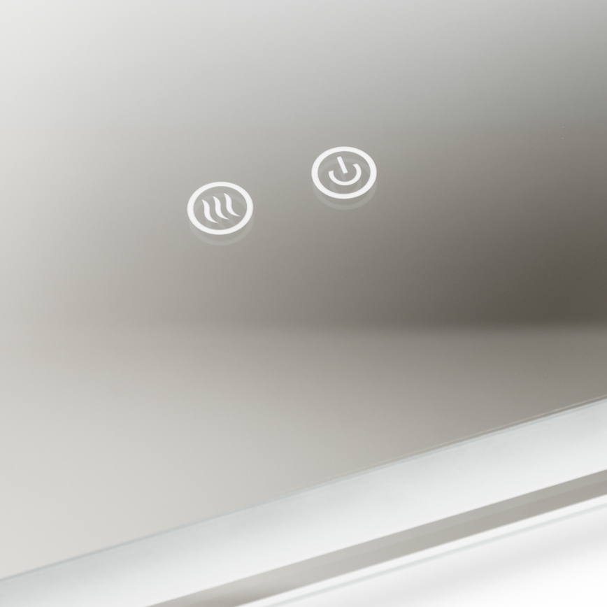 Brilagi - Podgrzewane lustro łazienkowe LED BELLA LED/16W/230V 60x60 cm IP44 CRI 90 ściemnialne + CCT