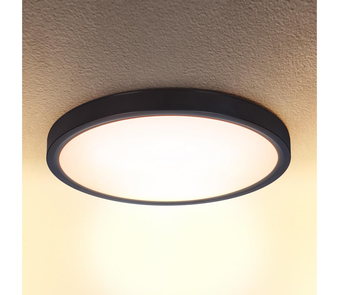 Brilagi-Ściemnialne oświetlenie LED ESTELA LED/36W/230V 3000-6500K ø 30 cm czarny+pilot
