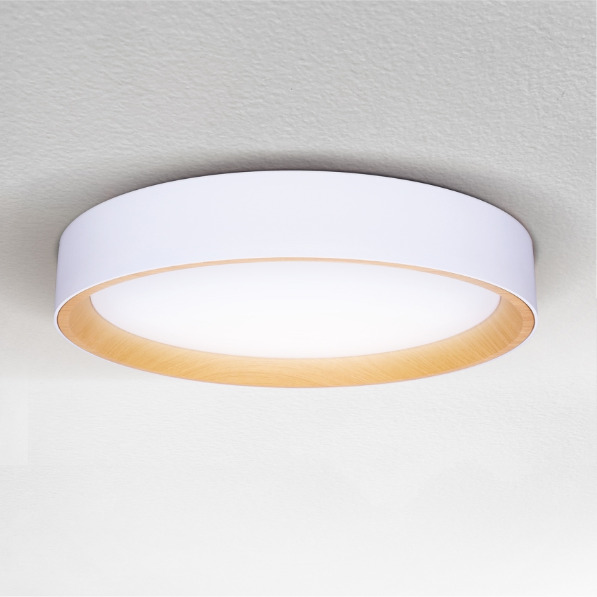 Brilagi - LED Plafon ściemnialny LARIOS LED/60W/230V 3000-6500K ø 49 cm biały + pilot zdalnego sterowania