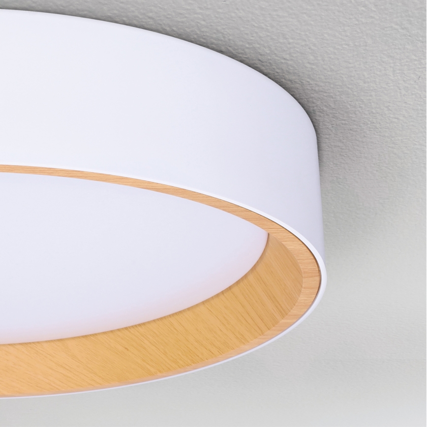 Brilagi - LED Plafon ściemnialny LARIOS LED/60W/230V 3000-6500K ø 49 cm biały + pilot zdalnego sterowania