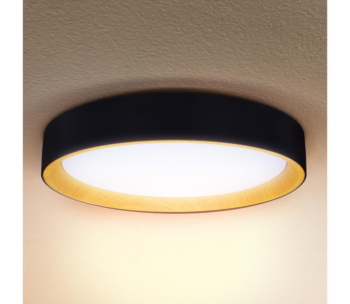 Brilagi-Ściemnialne oświetlenie LED LARIOS LED/60W/230V 3000-6500K ø 49 cm czarny+pilot