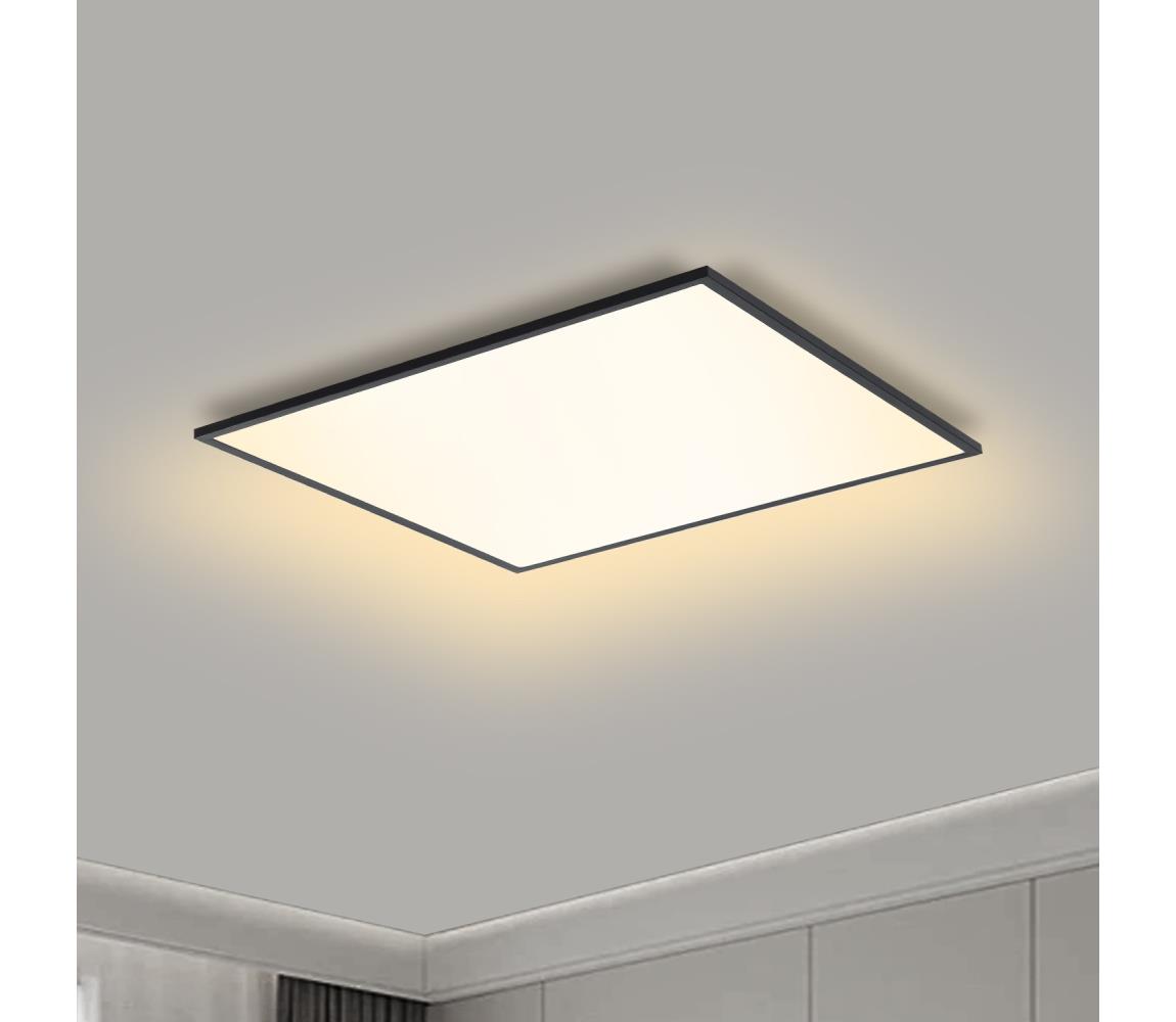 Brilagi - Ściemnialne oświetlenie LED SLIMFRAME LED/36W/230V 45x45 cm czarny + pilot