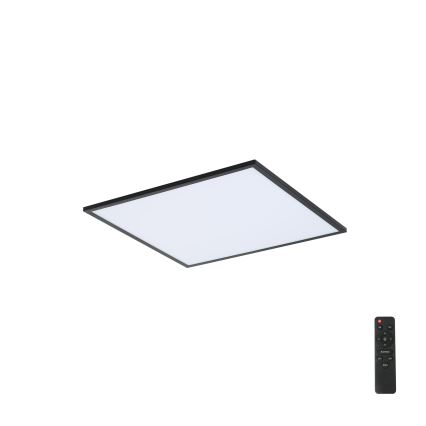 Brilagi - LED Plafon ściemnialny SLIMFRAME LED/36W/230V 45x45 cm 3000-6000K czarny + zdalne sterowanie