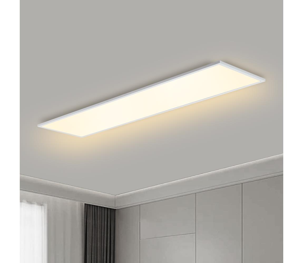 Brilagi - Ściemnialne oświetlenie LED SLIMFRAME LED/58W/230V 120x30 cm biały + pilot