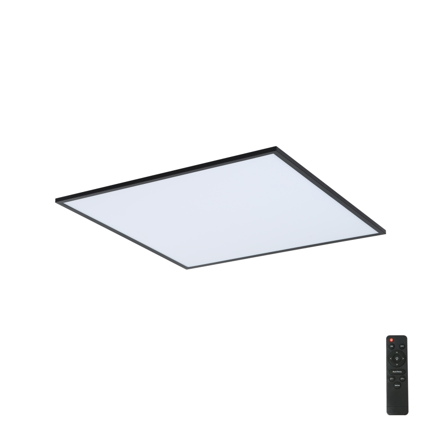 Brilagi - LED Plafon ściemnialny SLIMFRAME LED/58W/230V 60x60 cm 3000-6000K czarny + zdalne sterowanie