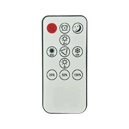 Brilagi - LED Plafon ściemnialny ULTRA SLIM LED/18W/230V 2700-6500K śr. 30 cm biały + zdalne sterowanie