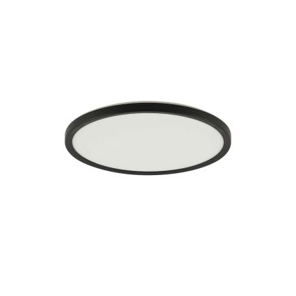 Brilagi - LED Plafon ściemnialny ULTRA SLIM LED/18W/230V 2700-6500K śr. 30 cm czarny + zdalne sterowanie