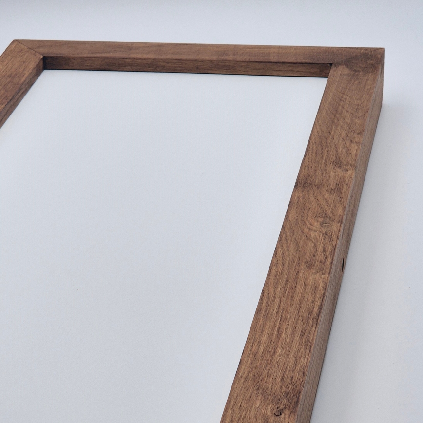 Brilagi - LED Ściemnialny plafon łazienkowy WOODY FRAME LED/50W/230V dąb wiśnia 120x30 cm 3000-6000K IP44 + zdalne sterowanie
