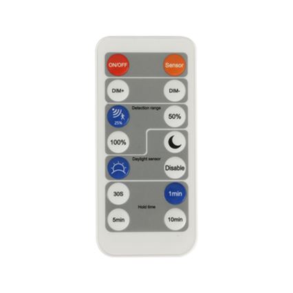 Brilagi - Ściemnialne oświetlenie LED z czujnikiem ruchu i zmierzchu ULTRA SLIM LED/24W/230V śr. 42 cm + zdalne sterowanie