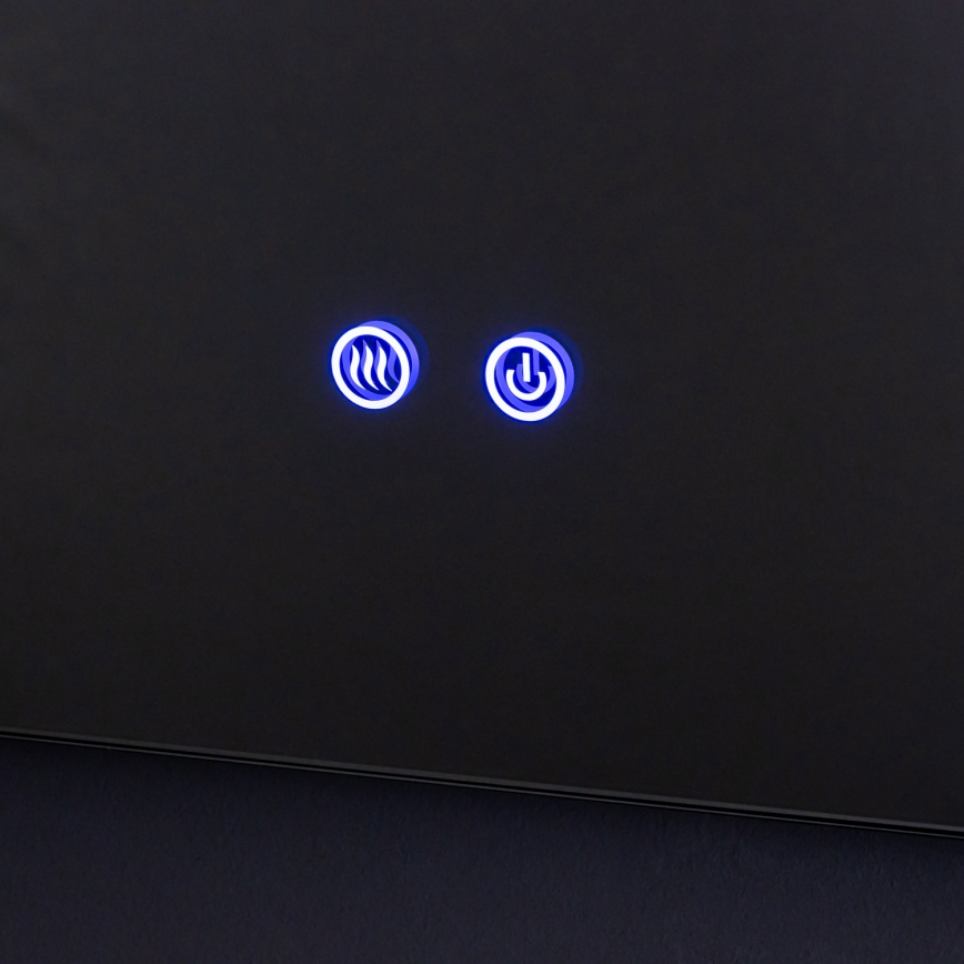 Brilagi - Podgrzewane lustro łazienkowe LED DIANA 13W/230V 40x60 cm IP44 CRI 90 ściemnialne + CCT