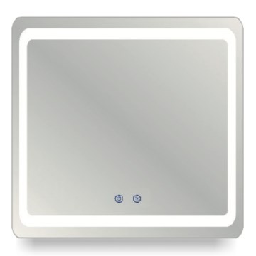 Brilagi - ściemnialne, podgrzewane lustro łazienkowe z podświetleniem LED BELLA/16W/230V 60x60 cm 3000/4000/6500K IP44