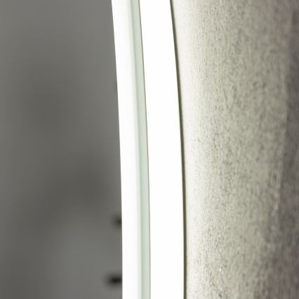 Brilagi - LED podgrzewane lustro łazienkowe CLARA PRO LED/19W/230V Ø 60 cm IP44 CRI 90 ściemnialne + CCT