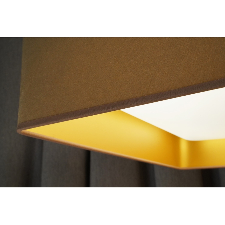 Brilagi - LED Plafon ściemnialny VELVET SQUARE LED/24W/230V 3000/4000/6500K + Pilot zdalnego sterowania beżowe