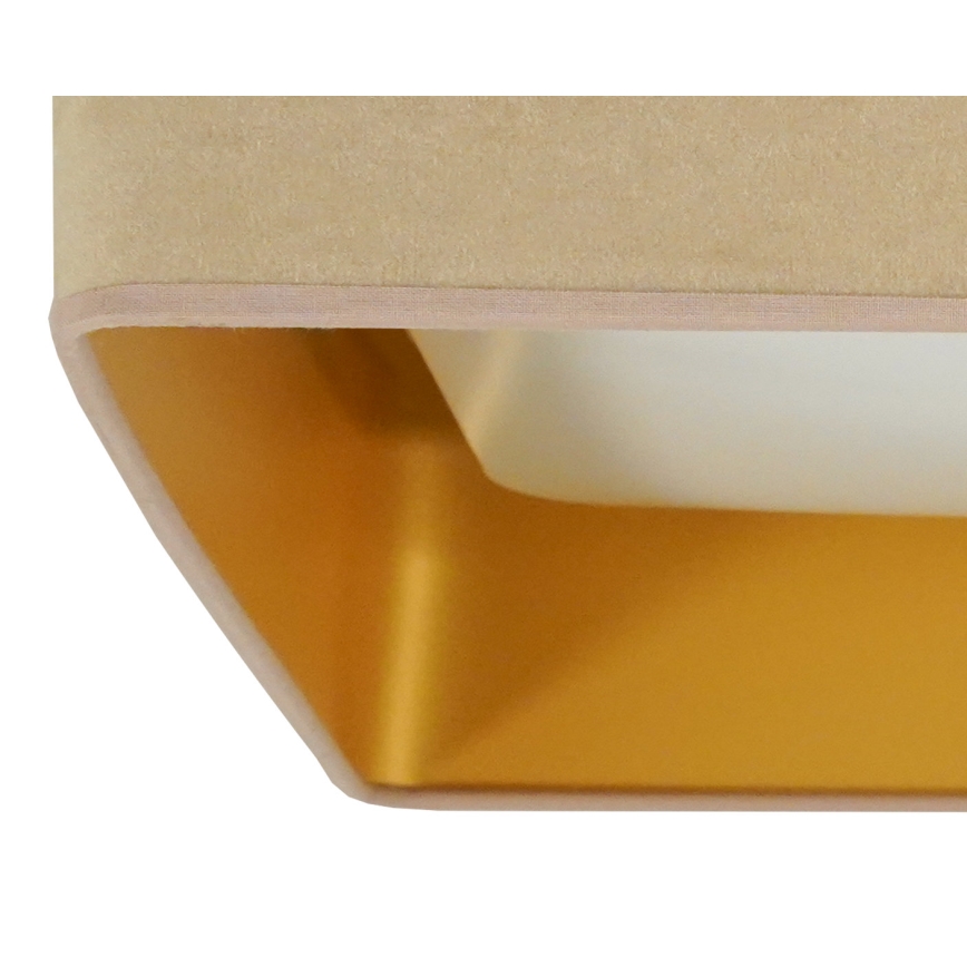 Brilagi - LED Plafon ściemnialny VELVET SQUARE LED/24W/230V 3000/4000/6500K + Pilot zdalnego sterowania beżowe
