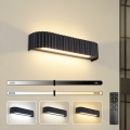 BRILAGI - ściemnialny kinkiet LED FALCON MODERN LED/14W/230V 3000-6000K 40 cm czarny + pilot zdalnego sterowania