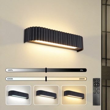 BRILAGI - ściemnialny kinkiet LED FALCON MODERN LED/14W/230V 3000-6000K 40 cm czarny + pilot zdalnego sterowania
