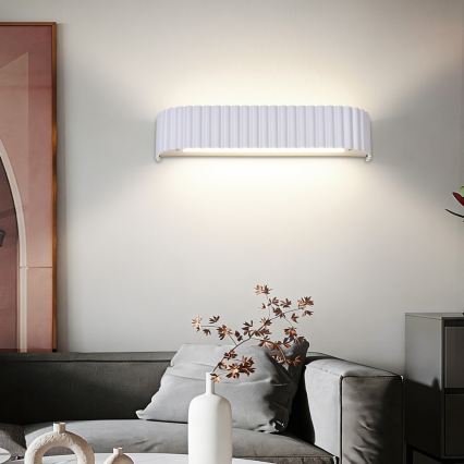 Brilagi - Ściemnialny kinkiet LED FALCON MODERN LED/14W/230V 3000-6000K 40 cm biały + pilot zdalnego sterowania