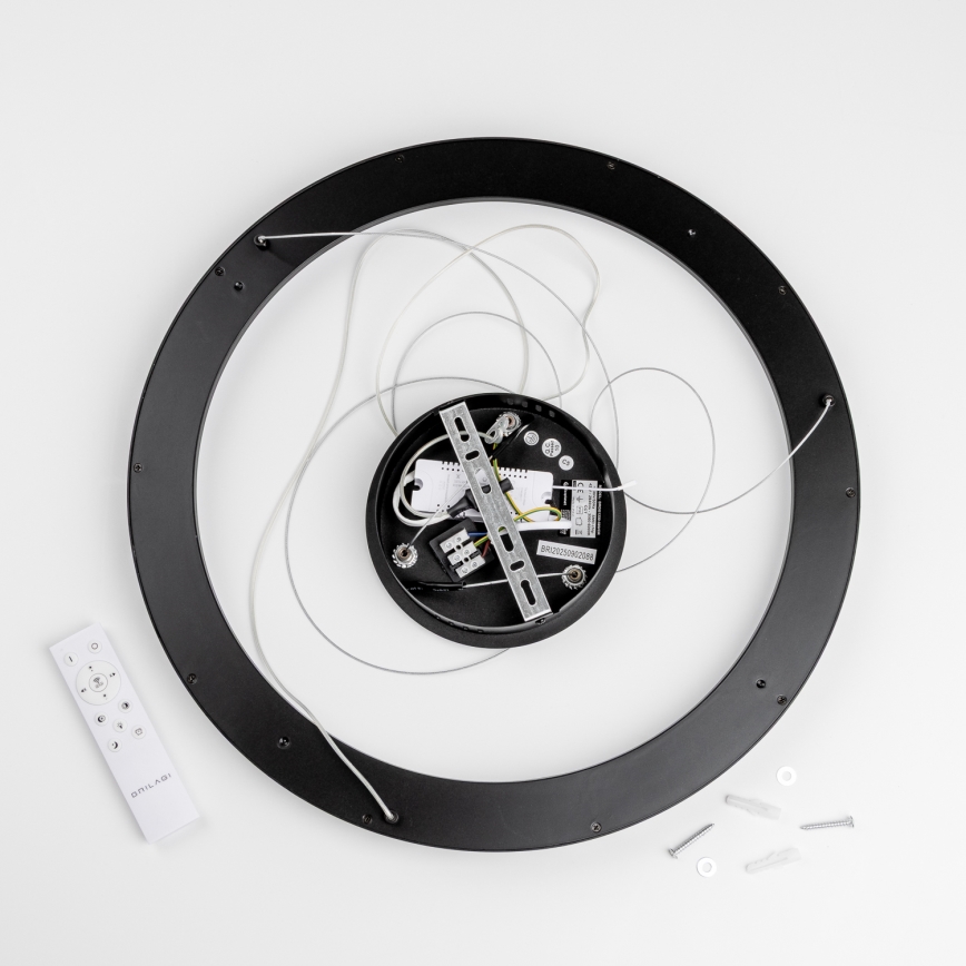 Brilagi - LED ściemnialny żyrandol na linkach FALCON SLIM LED/42W/230V 3000-6500K śr. 50 cm czarny + zdalne sterowanie