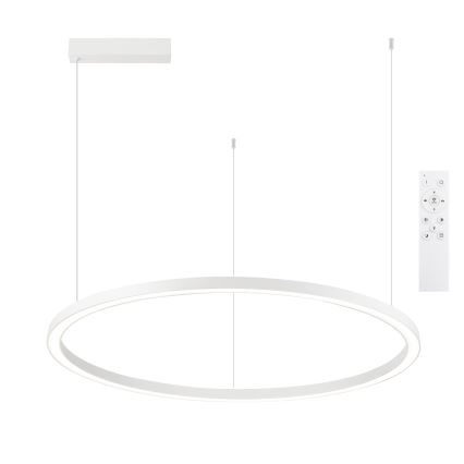 Brilagi - LED ściemnialny żyrandol wiszący na lince PORTOFINO LED/60W/230V 3000-6000K śr. 80 cm biały + pilot zdalnego sterowania