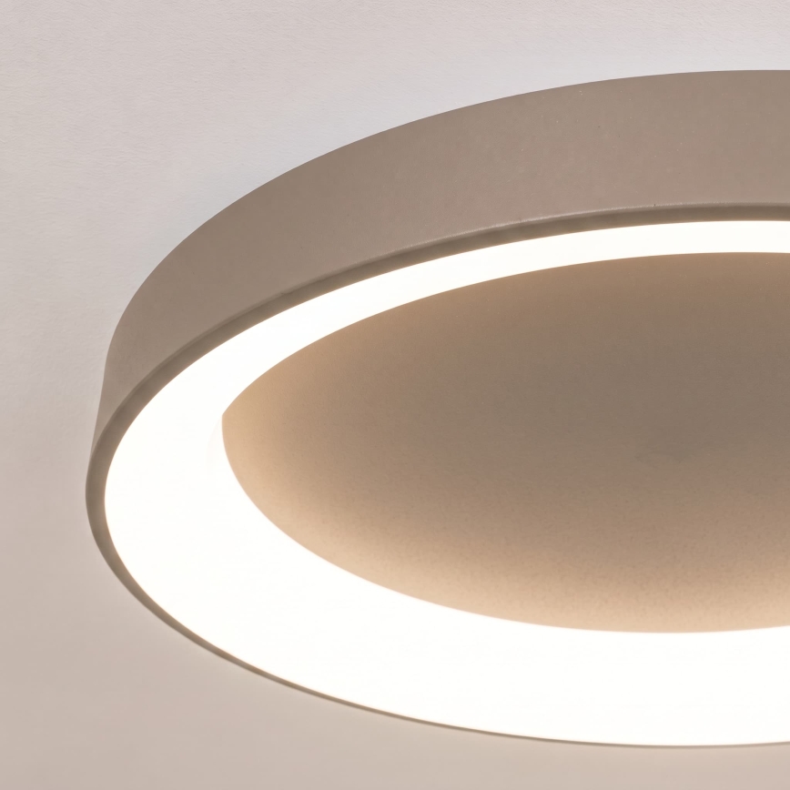 BRILAGI - LED ściemnialna lampa sufitowa FALCON II LED/99W/230V 3000-6500K śr. 60 cm beżowa + pilot zdalnego sterowania