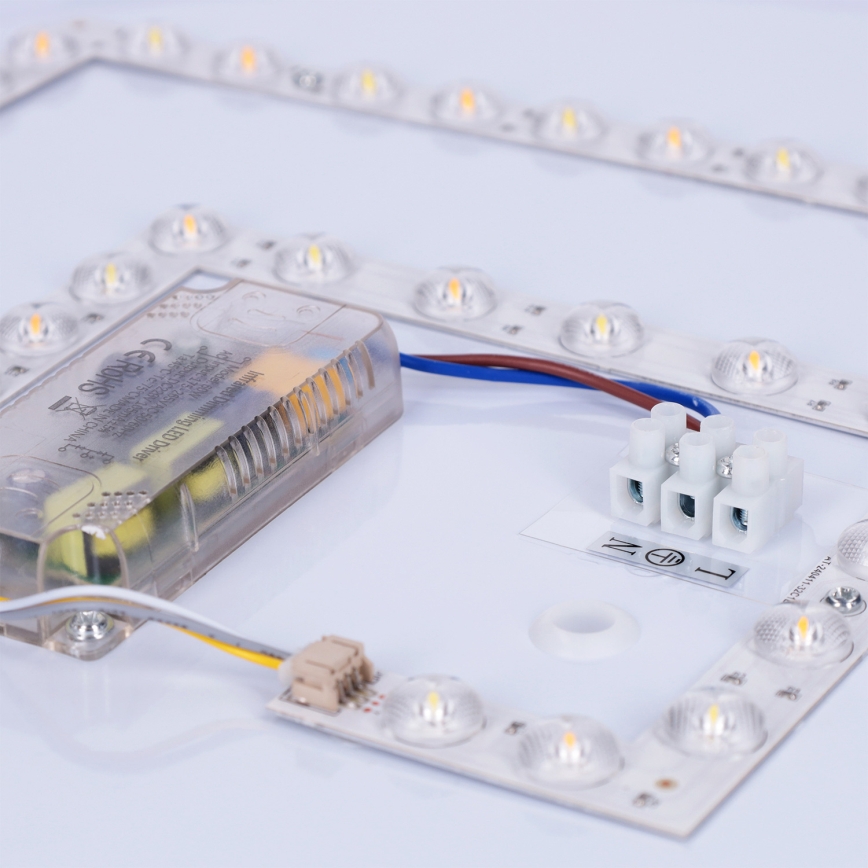 Brilagi - Ściemnialna lampa sufitowa LED LUCIA LED/60W/230V 3000-6500K śr. 59 cm biała + zdalne sterowanie