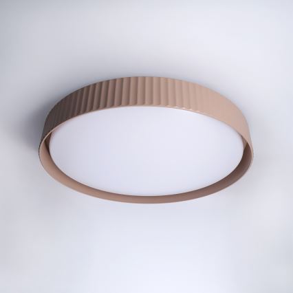 Brilagi - ściemnialna lampa sufitowa LED LUCIA LED/60W/230V 3000-6500K Ø 59 cm brązowa + pilot zdalnego sterowania
