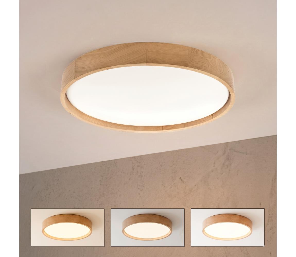 Brilagi - ściemnialny plafon LED MANAROLA SMART LED/36W/230V śr. 51 cm + pilot