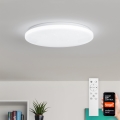 Brilagi - ściemnialny plafon LED SMART STARS LED/36W/230V śr. 48 cm 3000–6000K Wi‑Fi Tuya Beacon + pilot zdalnego sterowania