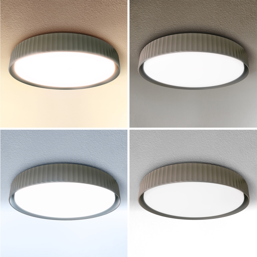 Brilagi - Ściemnialna lampa sufitowa LED LUCIA LED/60W/230V 3000-6500K śr. 59 cm taupe + pilot zdalnego sterowania