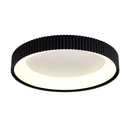 Brilagi - ściemnialny plafon sufitowy LED FALCON MODERN LED/54W/230V 3000-6500K średnica 60 cm czarny + pilot zdalnego sterowania