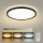 Brilagi - ściemnialny plafon ULTRA SLIM LED/24W/230V 2700-6500K Ø 42 cm czarny + pilot zdalnego sterowania