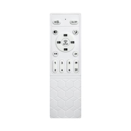 Brilagi - LED ściemnialny wentylator sufitowy LED/32W/230V 95 cm czarny/brązowy + pilot zdalnego sterowania